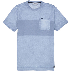 Vêtements Homme OFFREZ LA MODE EN CADEAU Garcia T-shirt col rond Bleu