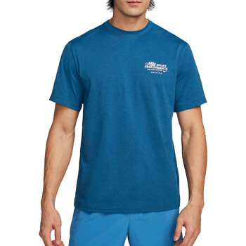 Vêtements Homme T-shirts manches courtes Nike FN3279 Bleu