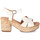 Chaussures Femme Sandales et Nu-pieds Aliwell tangram sculp Blanc