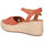 Chaussures Femme Sandales et Nu-pieds Aliwell danae Orange