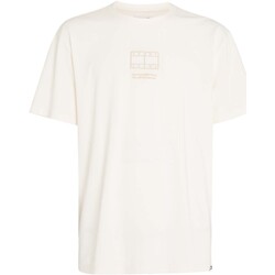 Vêtements Homme T-shirts & Polos Tommy Jeans Tjm Reg Tonal Flag T Blanc