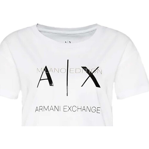 Vêtements Femme T-shirts & Polos EAX T-Shirt Blanc