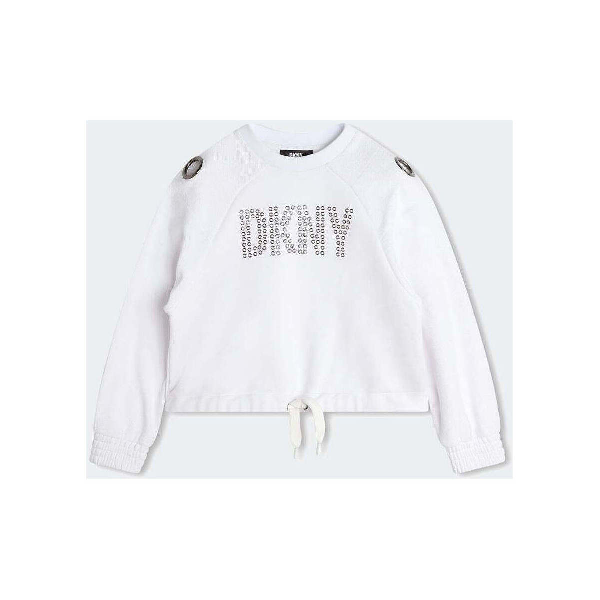Vêtements Enfant Sweats Dkny  Blanc