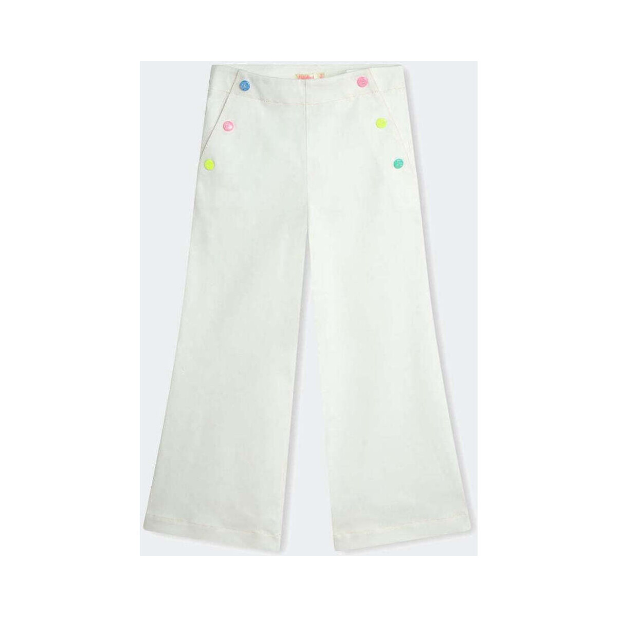 Vêtements Enfant Pantalons Billieblush  Blanc