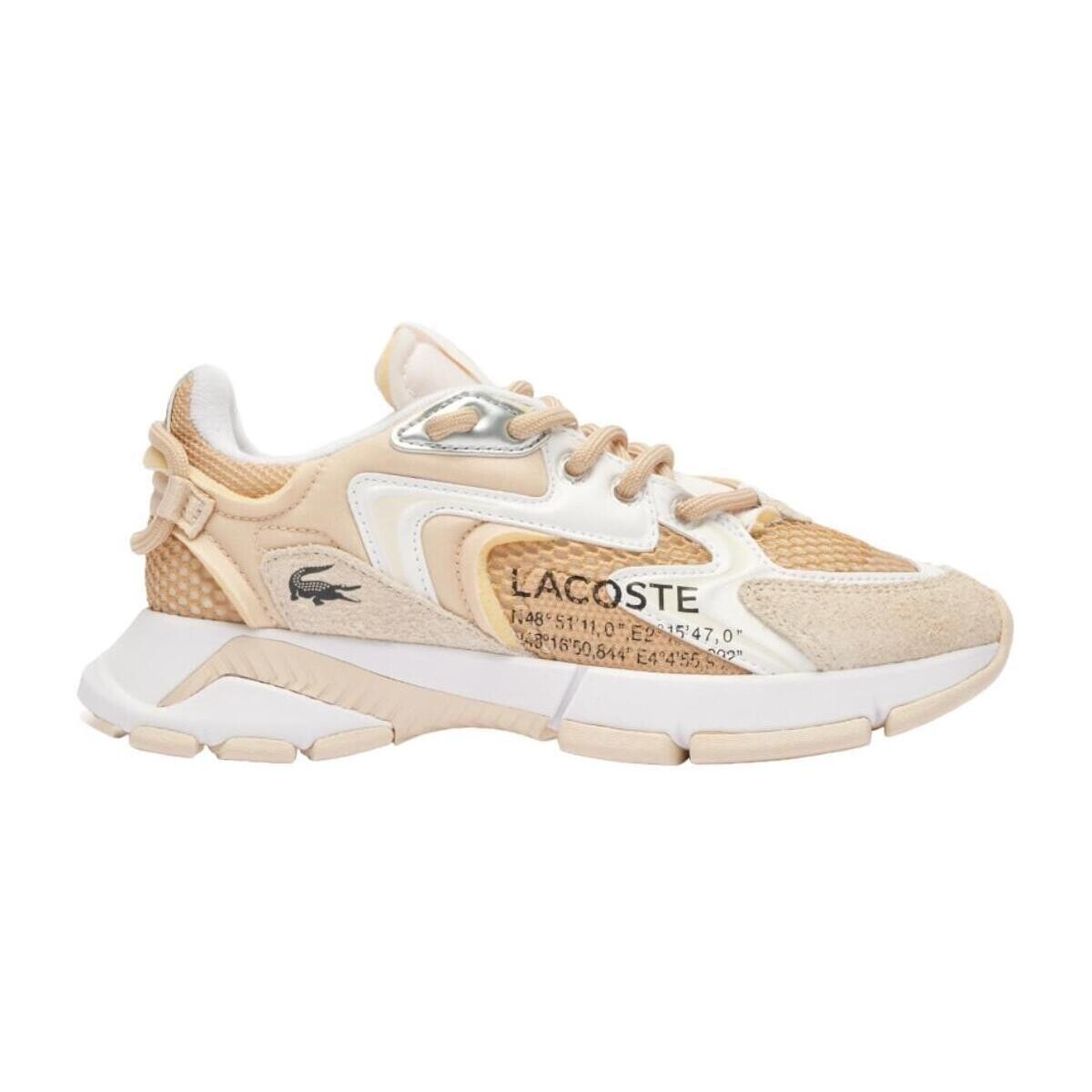 Chaussures Homme Baskets basses Lacoste  Beige
