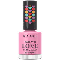 Beauté Femme Vernis à ongles Rimmel London Made With Love By Tom Daley Vernis À Ongles 060-pick Me Rose 