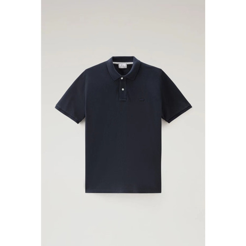 Vêtements Homme T-shirts & Clothing Polos Woolrich WOPO0062MR Bleu