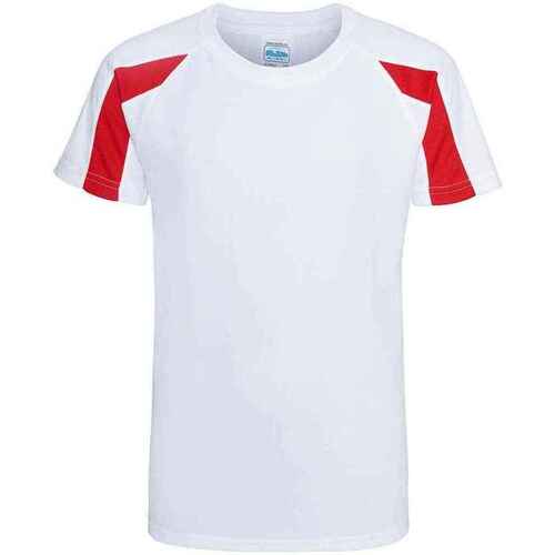 Vêtements Enfant T-shirts manches courtes Awdis Cool JC003B Rouge