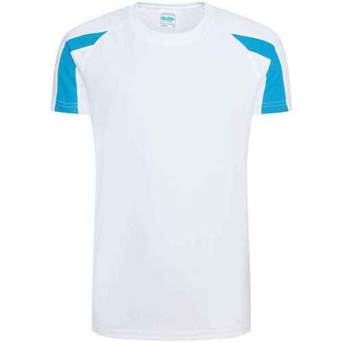 Vêtements Enfant T-shirts manches courtes Awdis Cool JC003B Blanc