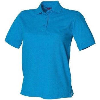 Vêtements Femme T-shirts & Polos Henbury H401 Bleu