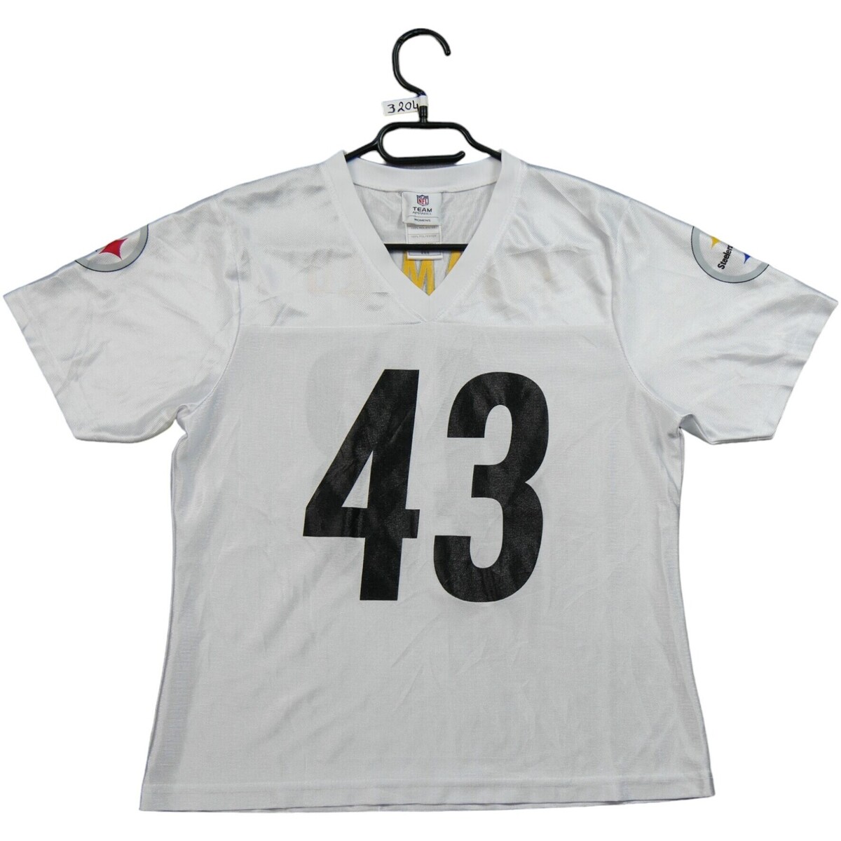Vêtements Femme T-shirts & Polos Nfl Maillot  Pittsburgh Steelers Blanc