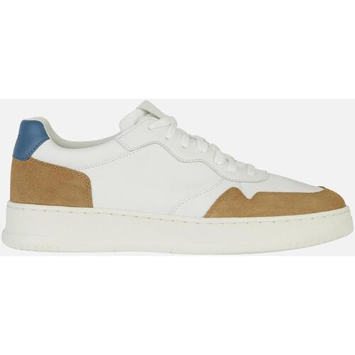 Chaussures Homme Baskets basses Geox GEUPE24-U45GFB-whi Blanc