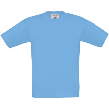 Vêtements Enfant T-shirts manches courtes B&c Exact 190 Bleu