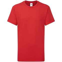 Vêtements Enfant T-shirts manches courtes Fruit Of The Loom Iconic 195 Rouge