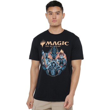 Vêtements Homme T-shirts manches longues Magic The Gathering Legends Noir
