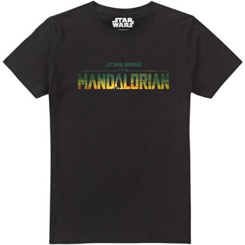 Vêtements Homme T-shirts manches longues Star Wars: The Mandalorian TV2843 Noir