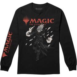 Vêtements Homme T-shirts manches longues Magic The Gathering Chandra Fire Noir