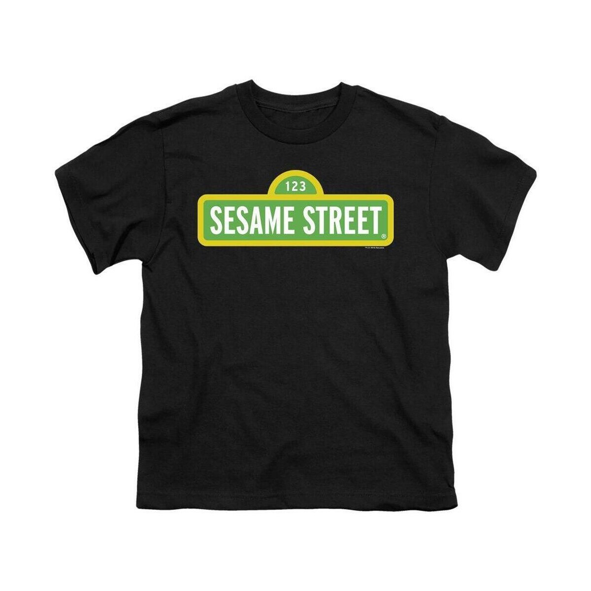 Vêtements Enfant T-shirts manches courtes Sesame Street TV2964 Noir