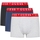 Sous-vêtements Homme Boxers Guess pack x3 Triangle Multicolore