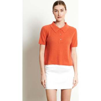 Vêtements Femme Polos manches courtes Studio Cashmere8 RIA 13 Orange