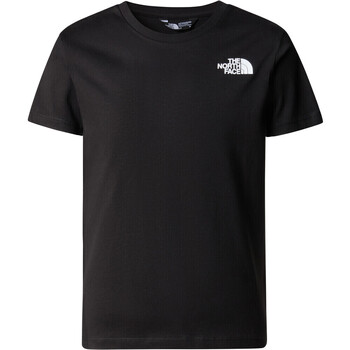 Vêtements Enfant T-shirts manches courtes The North Face B S/S REDBOX TEE (BACK BOX GRAPHIC) Noir