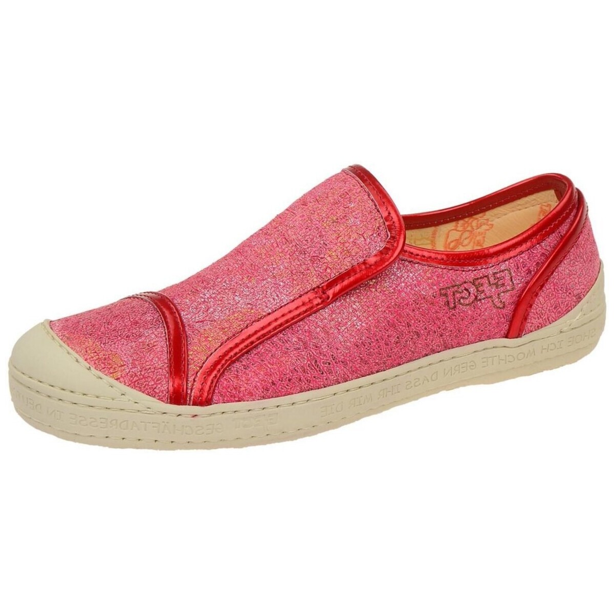 Chaussures Femme Mocassins Eject  Rouge