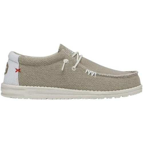 Chaussures Homme Lampes à poser Dude ZAPATOS WALLABEE  WALLY BRAIDED BLANCO Blanc