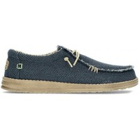 Chaussures Homme Chaussures de travail Dude ZAPATOS WALLABEE  WALLY BRAIDED AZUL Marine