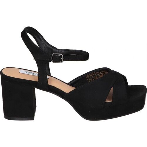 Chaussures Femme Taies doreillers / traversins Chika 10 FLORA 22 Noir
