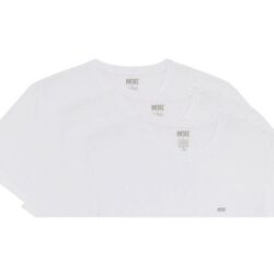 Vêtements Homme T-shirts & Polos Diesel 00SPDG 0LIAD - 3 PACK-E4124 Blanc