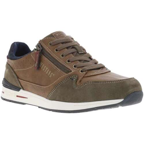 Chaussures Homme Baskets basses Mustang 19230CHPE24 Marron