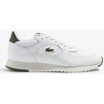 Chaussures Homme Baskets basses Lacoste rose 46SMA0012 LINETRACK Blanc