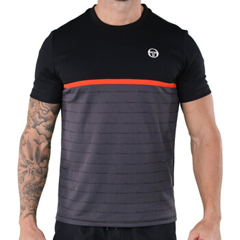 Vêtements Homme T-shirts & Polos Sergio Tacchini T-Shirt  RAYAN PL Noir Noir