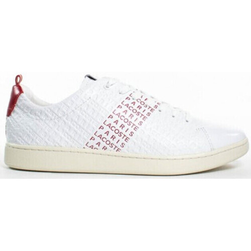 Chaussures Homme Baskets mode Luxe Lacoste Basket  CARNABY EVO 119 9 SMA Blanc