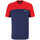 Vêtements Homme T-shirts & Polos Fila T-SHIRT BLANKENBURG BLOCKED  BLEU ET ROUGE Rouge