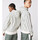 Vêtements Sweats Lacoste Sweatshirt à capuche unisexe  L!VE loose fit monogram Blanc