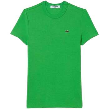 Vêtements Femme T-shirts & Polos Lacoste  Vert
