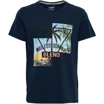 Vêtements Homme T-shirts manches courtes Blend Of America Tee Bleu