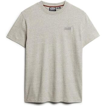 Vêtements Homme T-shirts manches courtes Superdry Essential logo grege ch tsh mc Gris