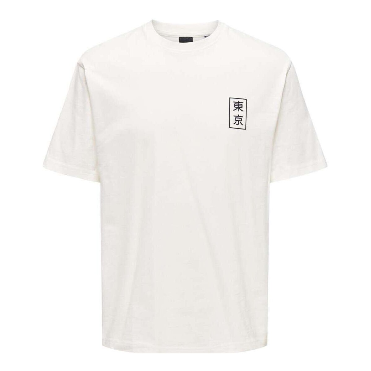 Vêtements Homme T-shirts manches courtes Only&sons 162300VTPE24 Beige