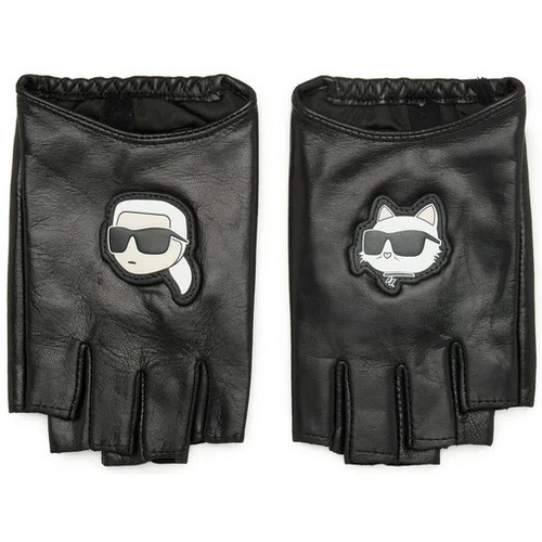 Accessoires textile Gants Karl Lagerfeld gants ikonik Noir