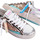 Chaussures Femme Baskets mode Crime London Sk8 deluxe zebra Blanc