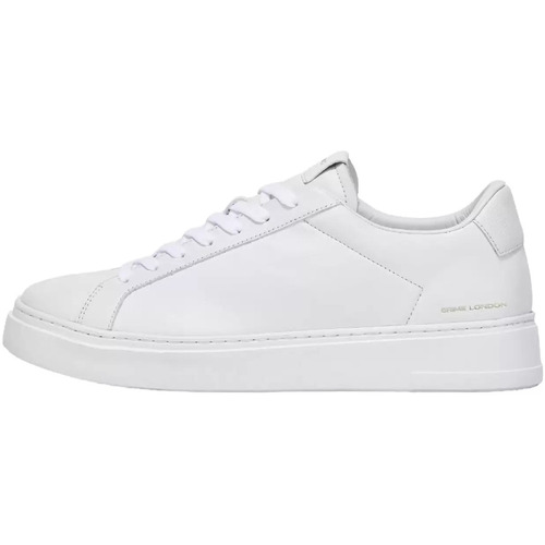 London Homme Baskets mode Crime London - London basses extralight blanches Blanc
