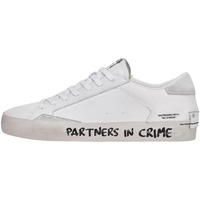 Chaussures Homme Baskets mode Crime London sneakers distressed white Blanc