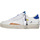 Chaussures Homme Baskets mode Crime London sneakers Sk8 deluxe blanc et bleu Blanc