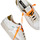Chaussures Homme Baskets mode Crime London sneakers Sk8 deluxe vert blanc Blanc