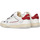 Chaussures Homme Baskets mode Crime London sneakers Off Court blanc rouge Blanc