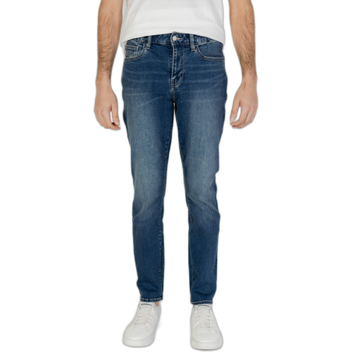 Vêtements Homme Jeans trim skinny EAX 8NZJ14 Z3SHZ Bleu