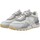 Chaussures Femme Multisport Munich Pulsar 01 Sneaker Donna White Grey Silver 8211001 Blanc