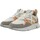 Chaussures Femme Multisport Munich Clik Women 68 Sneaker Donna White Grey Rose 4172068 Blanc